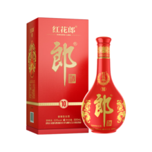 郎酒红花郎10 第5代 酱香型 高度白酒 53度 500ml 单瓶装
