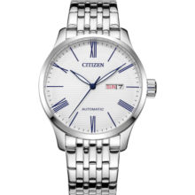 西铁城（CITIZEN）机械机芯商务休闲简约经典款防水男表NH8350-59B