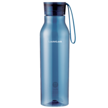 乐扣乐扣（LOCK&LOCK）Tritan塑料杯ECO BOTTLE便携男女式小口杯子蓝色550ML ABF644BLU