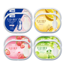 Plus会员、需首购：兰格格 草原酸奶 额吉额吉 180g*8 原味葡萄草莓榴莲低温酸奶