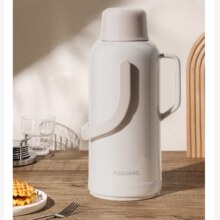 20点：富光 保温水壶家用保温壶 米色 2000ml