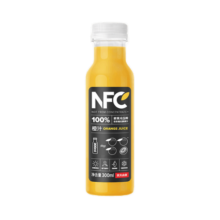 农夫山泉NFC果汁 饮料 100%鲜果冷压榨 果蔬汁常温 芒果混合汁300ml*10瓶