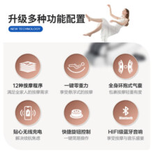 瑞德玛（Redcamp）按摩椅家用按摩椅全身太空舱 6220黑色