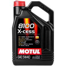 摩特（MOTUL）全合成机油 汽车发动机润滑油 汽车保养 摩特8100X-CESS 5W-40 SN级 5L