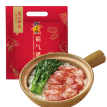 plus会员：广州酒家 福气腊肠500g 1斤装秋之风老字号熟食腊味*4件