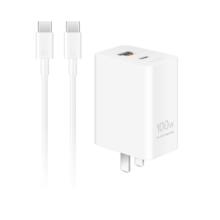 华为 HUAWEI 全能充多口充电器 Max 100W 白色 含6A C-C 1.8米数据线