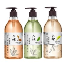 六神茗茶植萃留香沐浴露(买一送一)475ml