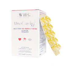 万赫希 WHC 比利时小红帽深海鱼油rTG结构高纯度鱼油DHA60粒