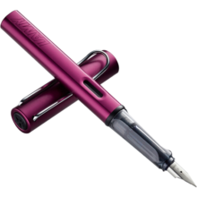 凌美（LAMY）钢笔签字笔 生日节日礼物学生成人练字文具 德国进口 恒星系列墨水笔 紫红色 F0.7mm