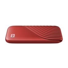 西部数据（WD） NVMe 移动固态硬盘（PSSD）My Passport随行SSD type-c接口 1050MB/s 星火红-(传输速度1050MB/s） 1TB( 官方标配)