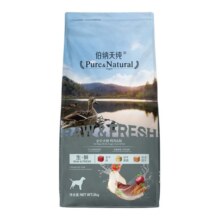 伯纳天纯（Pure&Natural）伯纳天纯狗粮 鸭肉梨狗粮 成犬幼犬通用犬粮 生鲜系列 鸭肉&梨2kg