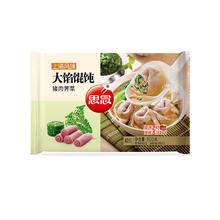 思念 大馅馄饨猪肉荠菜500g40只