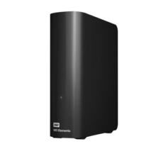 西部数据（WD） 电脑桌面移动硬盘兼容mac 新元素Elements高速 大容量机械盘3.5英寸外接 台式独立开关电源 标配 22TB （WDBWLG0220HBK）