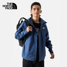 THE NORTH FACE 北面 冲锋衣男女户外防水透汽8AUM 深海蓝/HDC L
