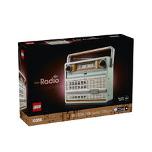 乐高 LEGO icons系列 10334 复古收音机 拼搭积木玩具