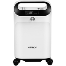 欧姆龙（OMRON）5L制氧机触屏带雾化大流量吸氧老人家用氧气机Y53W+血氧仪HPO-100 京仓发货Y53W+HPO-100