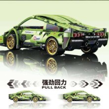 1:18袋装回力积木车 多款车型  1件*2（买一送一）