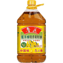 鲁花低芥酸特香菜籽油5L鲁花菜籽油非转基因压榨新日期工厂直发