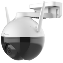 萤石摄像头监控器家用无线WiFi室外360度自动旋转防尘防水手机远程可对话室外看护门庭看护 【C8W 400万高清】6mm 官方标配+30天云存储
