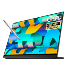 EHOMEWEI 便携式显示器 16英寸 QLED 4.5K/2.5K分辨率 手机电脑Macbook拓展/Switch外接显示器 屏幕 副屏 【Q3】16英寸 QLED 2.5K 笔触版
