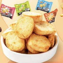 米多奇馍丁烤馍片馒头片  混合口味10包*2（买一送一）