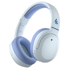 漫步者【王一博代言】W820NB 经典版 头戴式 蓝牙耳机主动降噪  深度降噪 轻量化设计 Hi-Res金标适用安 湖光蓝+耳机包