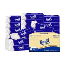 Tempo/得宝保湿纸巾lotion母婴4层乳霜纸 30抽*3包