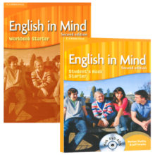 原版进口剑桥中学英语教材English In Mind Starter级别 课本+练习册 eim教材KET/PET考试英版外国语学校培训