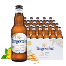 福佳白啤酒330ml*24瓶整箱装金奖小麦精酿百威集团年货节送礼