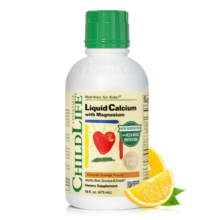 ChildLife童年时光ChildLife大白瓶 液体钙镁锌儿童钙收乳钙6个月+上473ml 大白瓶钙镁锌