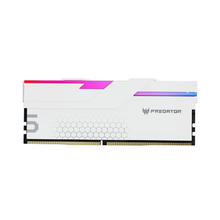 宏碁掠夺者 PREDATOR Hermes冰刃系列 DDR5 6400MHz RGB 台式机内存 灯条 白色 48GB 24GB×2 C32