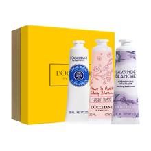 L'OCCITANE 欧舒丹 护手霜3支套装礼盒手膜轻盈留香易吸收保湿滋润补水伴手礼男女士