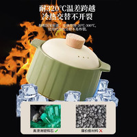 佩尔森 CERAMICS SG001-1.2 陶瓷炖锅 1.2L 草莓多
