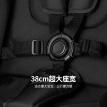 HBR虎贝尔婴儿车可坐可躺遛娃神器宝宝推车轻便可折叠高景观婴儿推车 Mpro自动收车-幻彩夜光