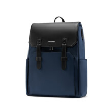 新秀丽（Samsonite）时尚通勤双肩包电脑包15.6英寸男士背包商务大容量轻奢牛皮革NV0