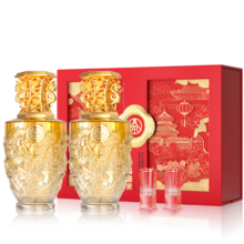 五粮液 喜福盛世祥泰 52度 浓香型白酒 500ml*2瓶