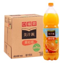 美汁源 果粒橙 1.25L*6瓶 整箱装