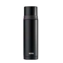 膳魔师（THERMOS）500ml保温杯商务办公带杯盖水杯男女士简约保冷杯 FEI-501 BK黑色