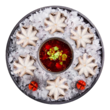 鲜美来 火锅八爪鱼 200g 翻花爆头小章鱼 火锅烧烤食材 冷冻国产海鲜