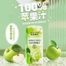 菲里维尔 100%苹果汁200mL*12盒