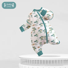 ibaby 恒温睡袋婴儿睡袋防踢被秋冬夹棉分腿睡袋儿童睡袋加厚H 舒适-虎归山林（室温20-24℃）
