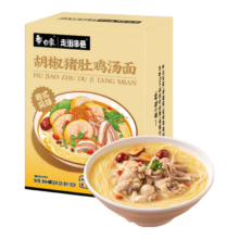 Plus会员:白象 走街串巷 胡椒猪肚鸡汤面204.5g*7件