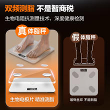 康美 Kammoy 电子秤家用体重秤智能体脂秤称体重的精准小型人体减肥秤充电