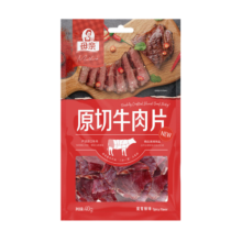 母亲 原切牛肉片 魔鬼椒味40g 牛肉干 休闲零食 肉干肉脯