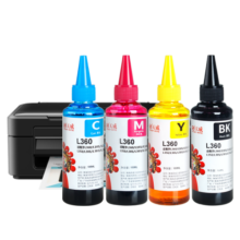 天威 T672墨水100ml 4色套装 适用爱普生打印机墨水EPSON L360 L310 L380 L351 L130 L313 L301 L1300 L383