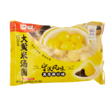 plus会员立减：五丰 大黄米黑芝麻汤圆400g*2袋*6件