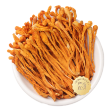 津鸣 虫草花干货菌菇蛹草花 南北干货火锅食材煲汤材料