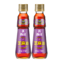 88VIP：燕庄 香芝麻油100ml*2瓶