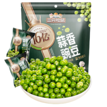 PLUS会员：三只松鼠 蒜香豌豆 250g/袋