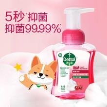 滴露樱桃味泡沫抑菌洗手液250ml*2瓶